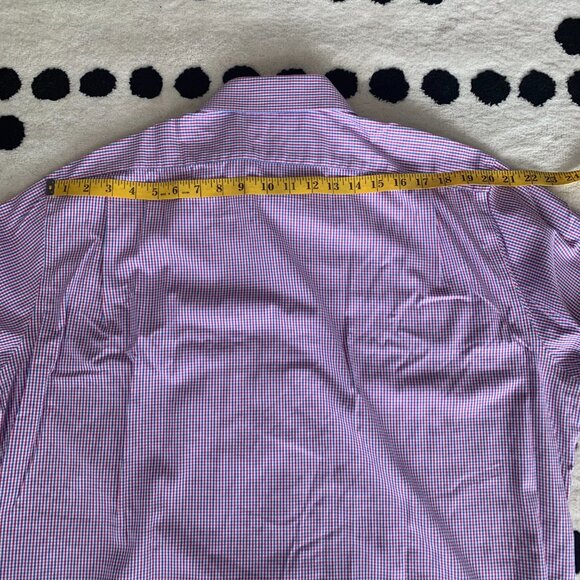 Lauren Ralph Lauren Slim Fit Gingham Print Dress Shirt - Picture 9 of 12